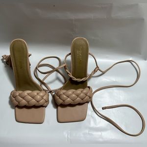 Fashion Nova Nude High Heels